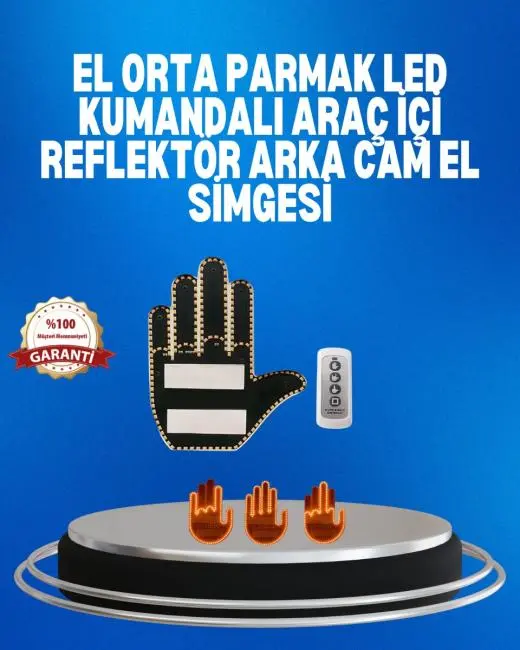 2025 Orijinal LED El Park Uyarı Sistemi Uzaktan Kumandalı