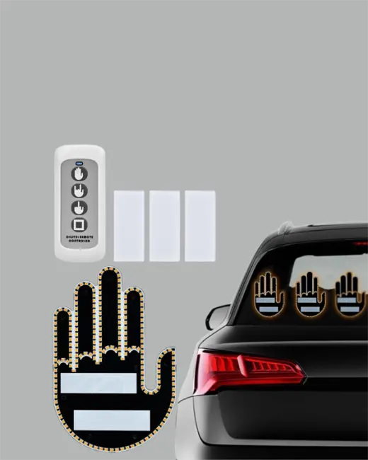 Aracınız İçin Eğlenceli ve Güvenli İletişim: LED Jest Lambası Uzaktan Kumandalı Kolay Montaj