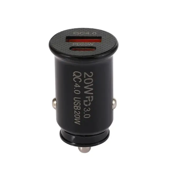 ALLY 20W USB Ve Type-c Çıkışlı Araç İçi Çakmaklık Hızlı Şarj Başlığı-(5775)