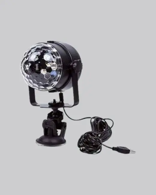 Müzik Ritmine Duyarlı Renkli Disko Topu – 7 Modlu Işıklı Parti Lambası