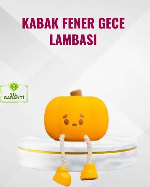 Silikon Pumpkin Night Light Telefon Tutuculu LED Lamba