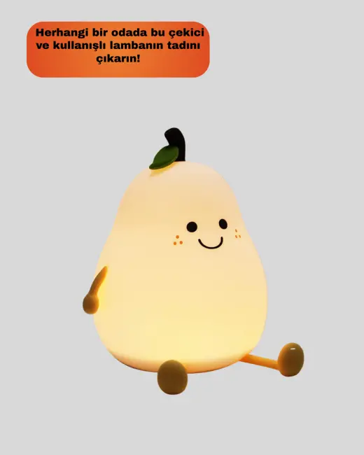 Armut Gece Lambası USB Şarjlı Ayarlanabilir LED Işık