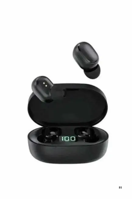 Kulaklık Dijital Göstergeli Bluetooth Bağlantılı Kablosuz Kulak İçi Mikrofonlu Dokunmatik Kontrol