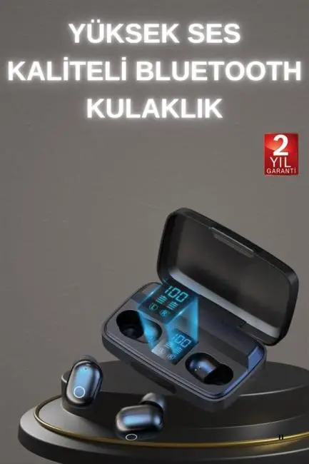 Yeni Nesil TWS Kablosuz Kulaklık Güçlü Batarya Yüksek Kalite Bluetooth 5.0 ANC Özelliği