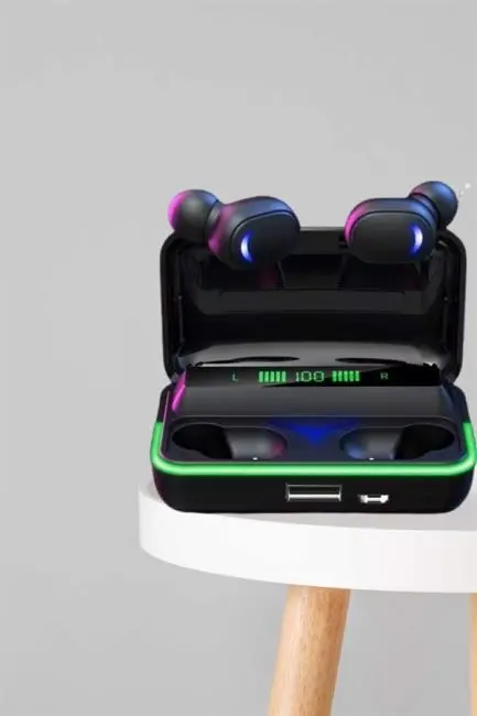 İkili Bluetooth Kulaklık Dijital Göstergeli Uzun Pil Ömrü Yüksek Ses Kaliteli