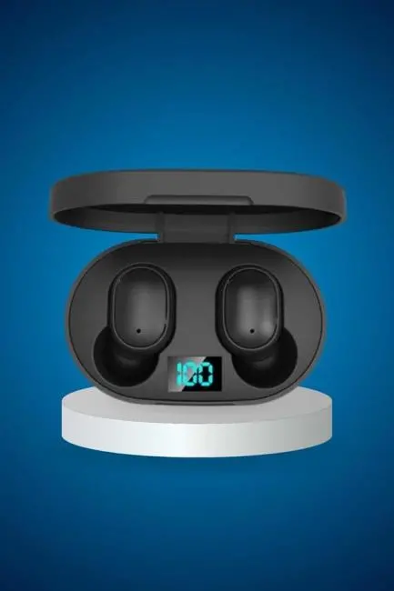 İkili Bluetooth Kulaklık Dijital Göstergeli Uzun Pil Ömrü Yüksek Ses Kaliteli