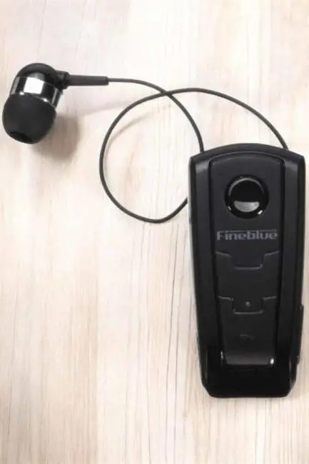 Makaralı Bluetooth Kulaklık Kulak İçi Android iOS Uyumlu Titreşimli