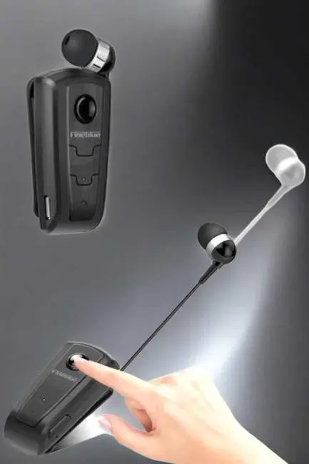 Makaralı Bluetooth Kulaklık Çağrı Cevaplama Kablolu Uzun Pil Ömrü