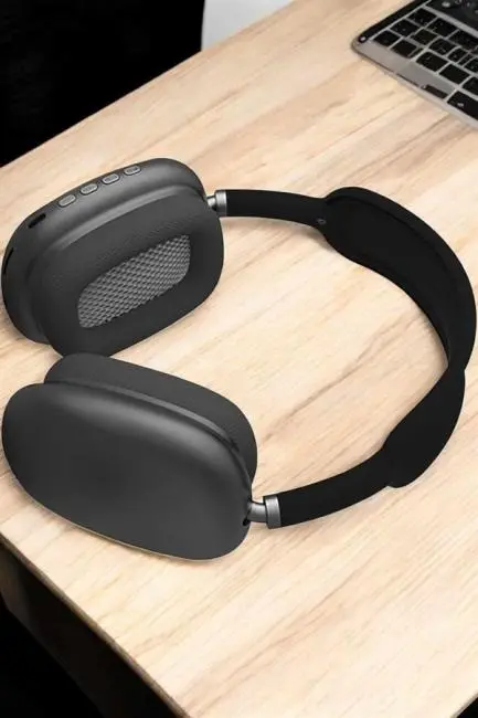 P9 Plus Kulaklık Siyah Bluetooth Bağlantılı Kulak Üstü Kablosuz