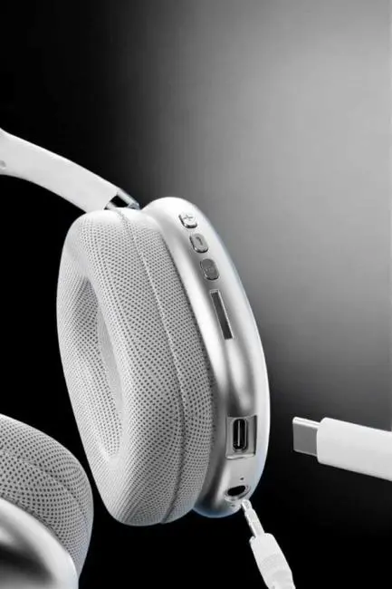 P9 Air Max Kablosuz 5.0 Mikrofonlu Bluetooth Kulaklık Beyaz Yüksek Ses Kaliteli