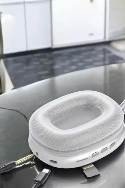 P9 Plus Kablosuz Kulak Üstü Bluetooth Kulaklık Beyaz Yüksek Ses Kaliteli