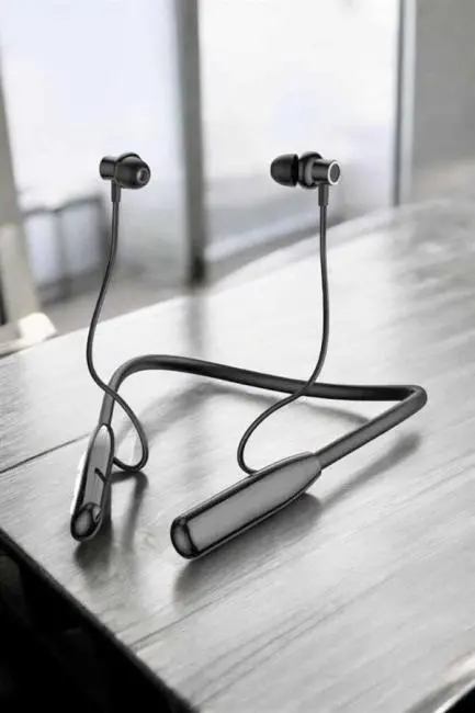 Boyun Bantlı Bluetooth Kulaklık Yüksek Ses Kaliteli 100 Saat Kulaklık