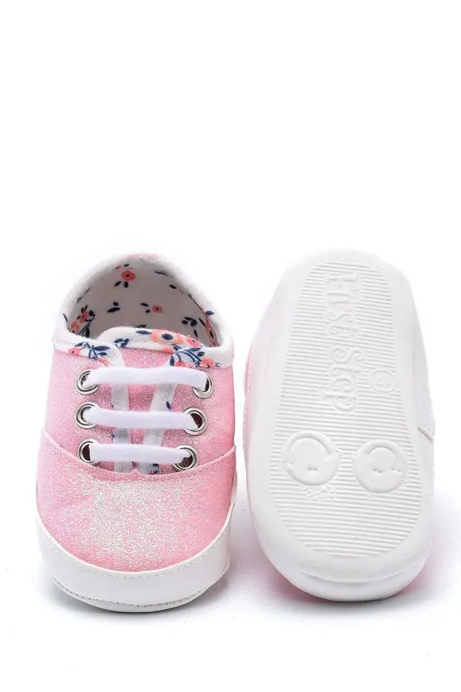 First Step Simli Patik - Pembe 3-7 Ay / No.17