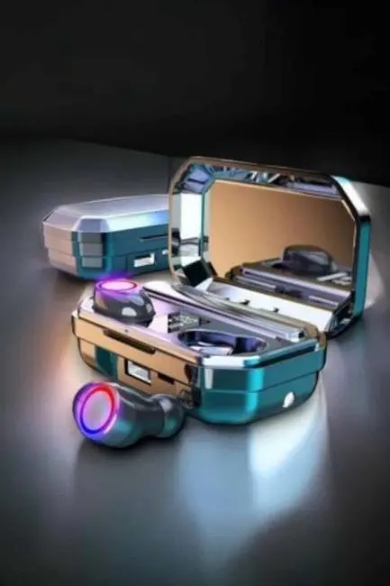 Dijital Göstergeli Bluetooth Bağlantılı Kulaklık Dokunmatik Kontrol