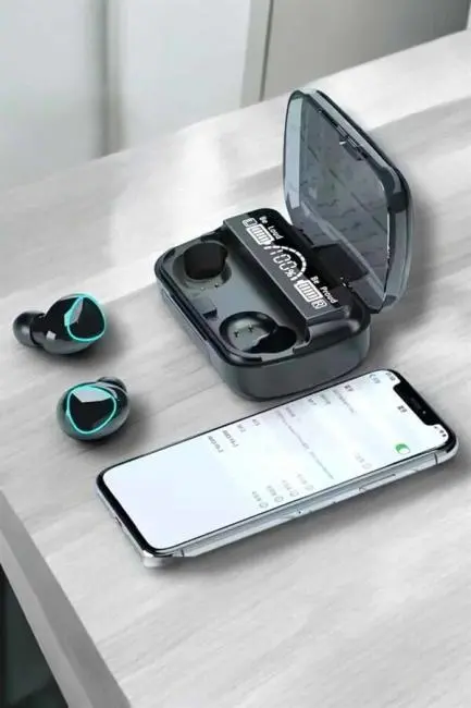 Bluetooth Bağlantılı Suya Dayanıklı Uzun Pil Ömürlü Kablosuz Kulaklık