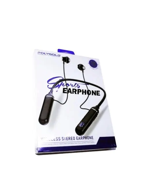 Polygold PG-100 Bluetooth 5.0 Boyun Bantlı Kulaklık – 50 Saat Konuşma Süresi Type-C Şarj