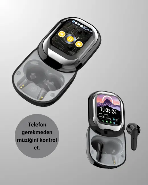 Dokunmatik Kontrollü Bluetooth Kulaklık – Pods Fine Uyumlu