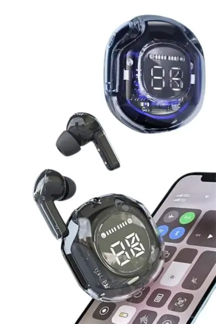 Ultrapods Led Göstergeli Oyuncu Kulaklığı ANC Destekli Bluetooth 5.3