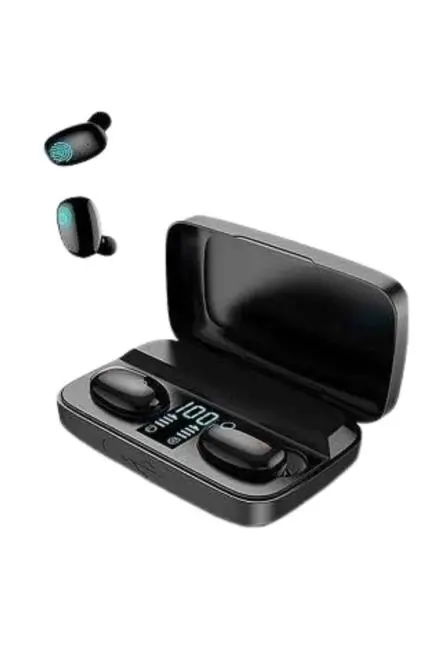 Kablosuz Bluetooth Kulaklık Android ve İOS Uyumlu Led Göstergeli Powerbankli