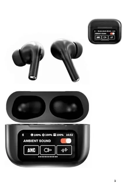 2.Nesil Pro Ekranlı Sesli Görüşme Yapabilen Kablosuz Bluetooth Kulaklık