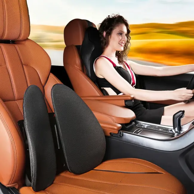 Ally Ergonomik Araba ve Ofis Koltuk Bel Yastığı Araç Arka Yastık Bel Desteği-(5775)