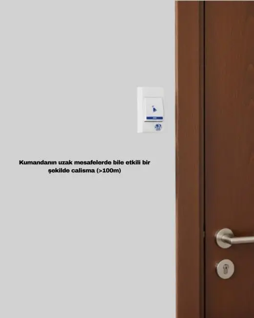 Kablosuz Kapı Zili Kolay Kurulumlu Modern Kullanım