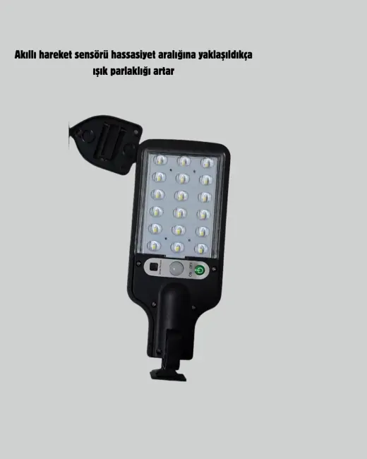 Hareket Algılamalı Dış Mekan Lamba Konforlu Aydınlatma