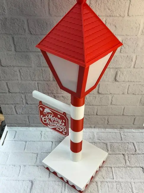 Yılbaşı Tabelalı Dekoratif Lamba Merry Christmas Işıklı Tasarım