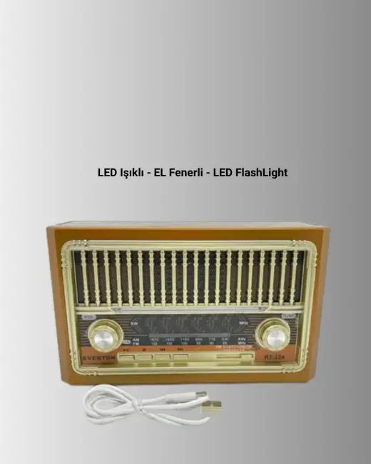 Ahşap Görünümlü Masaüstü Bluetooth Cihaz