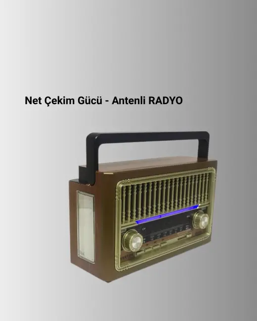 Kablosuz Bluetooth Hoparlör ve FM Radyo