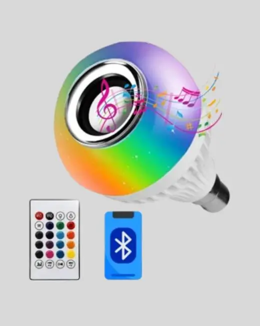 Hoparlörlü LED Ampul – Ev ve Ofis İçin Akıllı Aydınlatma Çözümü