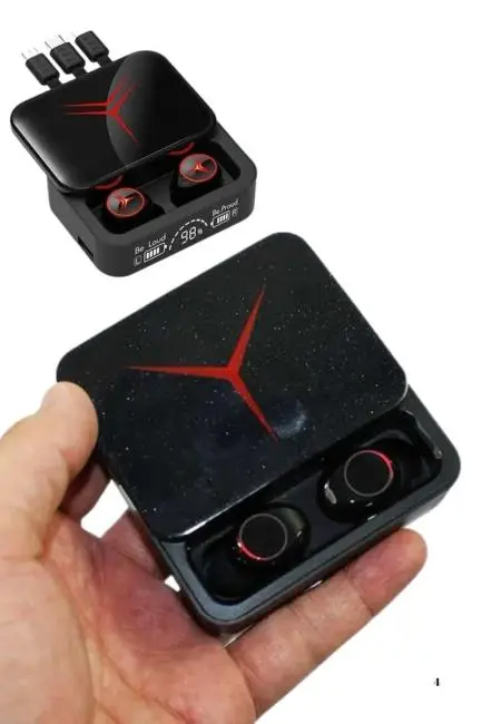 Tws Powerbank Kutulu Dijital Göstergeli Bluetooth Kulaklık Kablosuz Kulakiçi Kulaklık