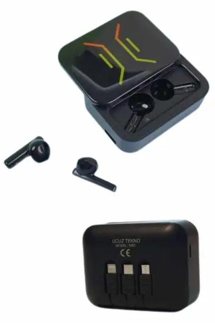 Powerbank Bluetooth Kulaklık Oyuncu Kulaklığı Yüksek Ses Kaliteli