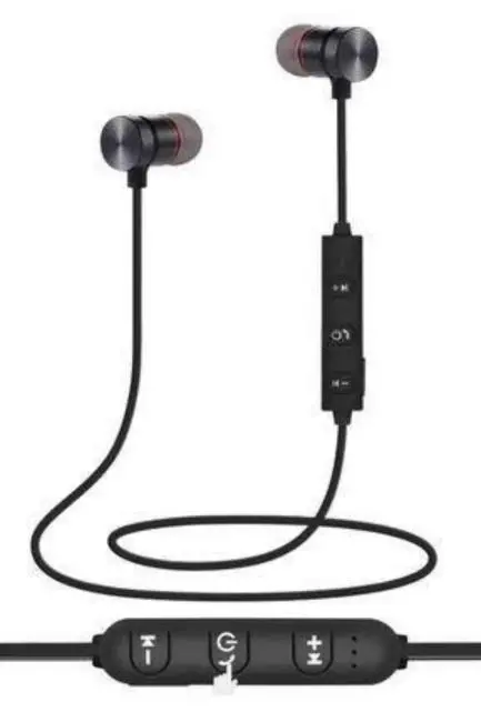 Bluetooth Bağlantılı Kablolu Mıknatıslı Sport Kulaklık