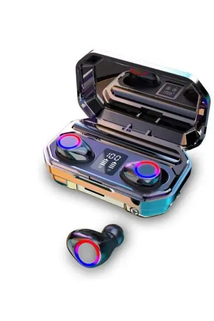 Yeni Nesil Bluetooth Kulaklık Uzun Pil Ömrü El Fenerli Dijital Şarj Göstergeli