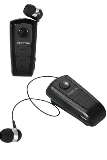 Makaralı Bluetooth Kulakiçi Yaka Kulaklığı Kablosuz Kulaklık