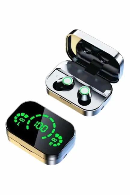 2025 Model Bluetooth Kulaklık Telefon Şarj Edebilen Çağrı Cevaplama Dijital Göstergeli