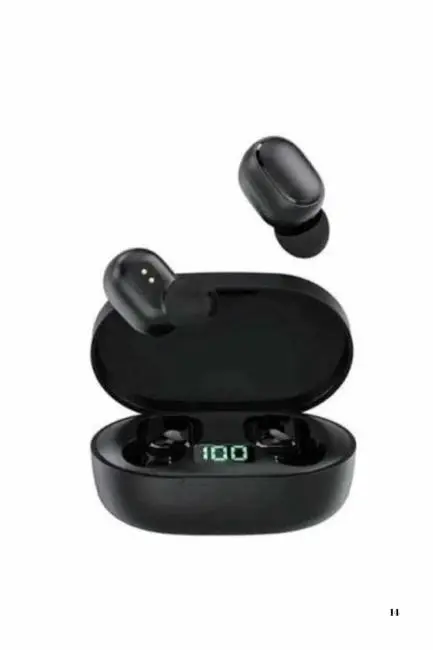 Kulaklık Dijital Göstergeli Bluetooth Bağlantılı Kablosuz Kulak İçi Mikrofonlu Dokunmatik Kontrol