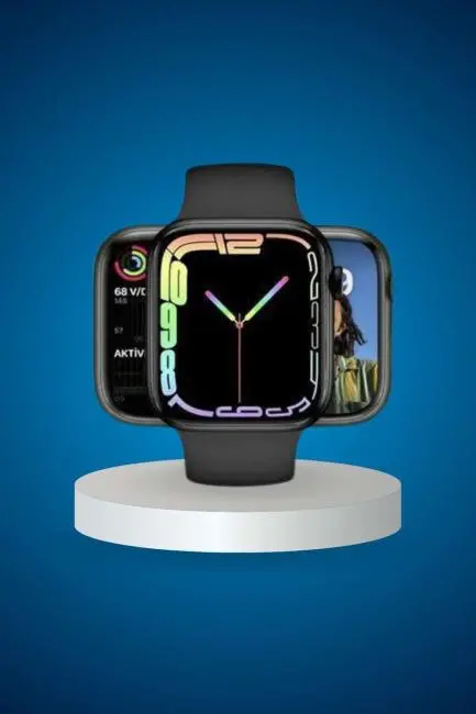 Ekranlı Yeni Nesil Pro Kulaklık ve Akıllı Saat Kampanyası Kulak İçi Mikrofonlu