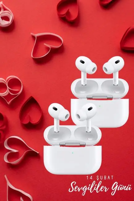 Sevgiliye Hediye Çift Kulaklığı Yeni Nesil Pro Kulaklık Sevgililer Gününe Özel Kampanya