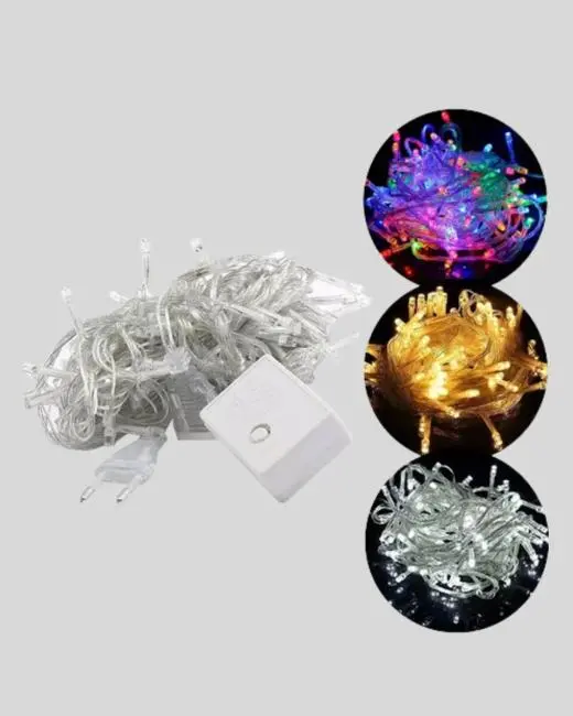 4 Metre Şelale Led Işık Perdesi Dekoratif