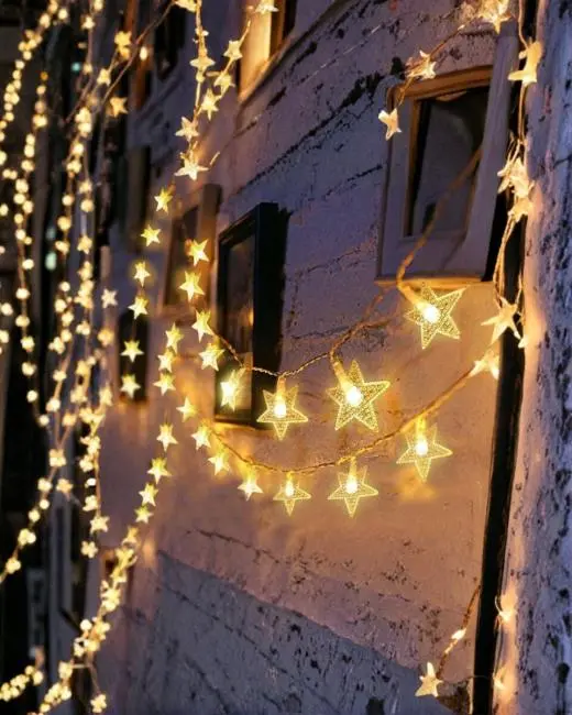 Yıldız Led Işık 5 Metre Dekoratif Aydınlatma Günışığı (Kopya)