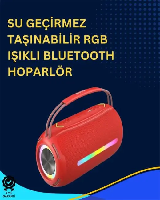 USB/SD/AUX Girişli Hoparlör – 10 W × 2 Çift Sürücü