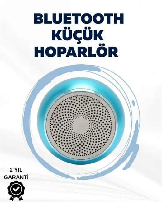 Alüminyum Gövdeli Mini Bluetooth Hoparlör – Dayanıklı ve Şık Tasarım