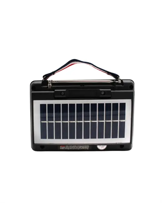 KTF-1428 Solar Enerjiyle Şarj Olabilen Bluetooth Nostalji Hoparlör – Taşınabilir Güçlü Ses MP3 Okuyucu
