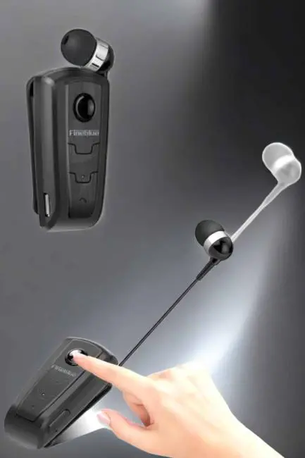 Makaralı Bluetooth Kulaklık Çağrı Cevaplama Kablolu Uzun Pil Ömrü