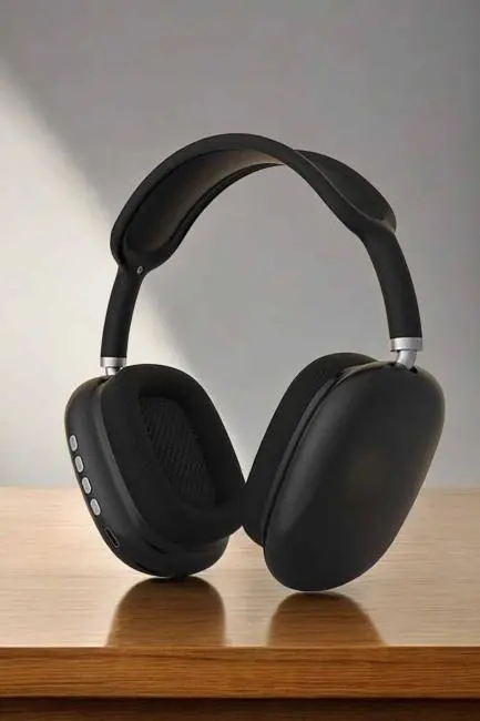 P9 Air Max Kablosuz 5.0 Mikrofonlu Bluetooth Kulaklık Beyaz Yüksek Ses Kaliteli