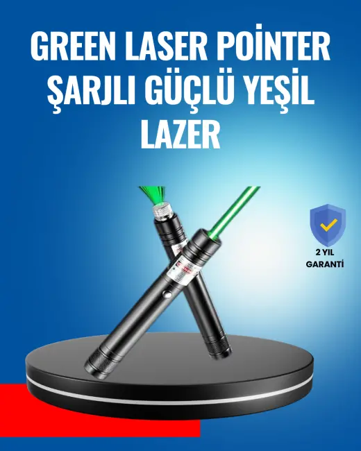 Avcılık ve Doğa Sporları İçin Güçlü Yeşil Lazer Pointer