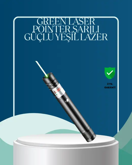 Profesyonel Kullanım İçin 5000mW Yeşil Lazer İşaretleyici