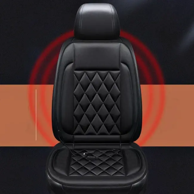 Ally Araç Içi Koltuk Isıtma Minderi 12v Çakmaklık Girişli Oto Koltuk Isıtıcı Minder-(5775)